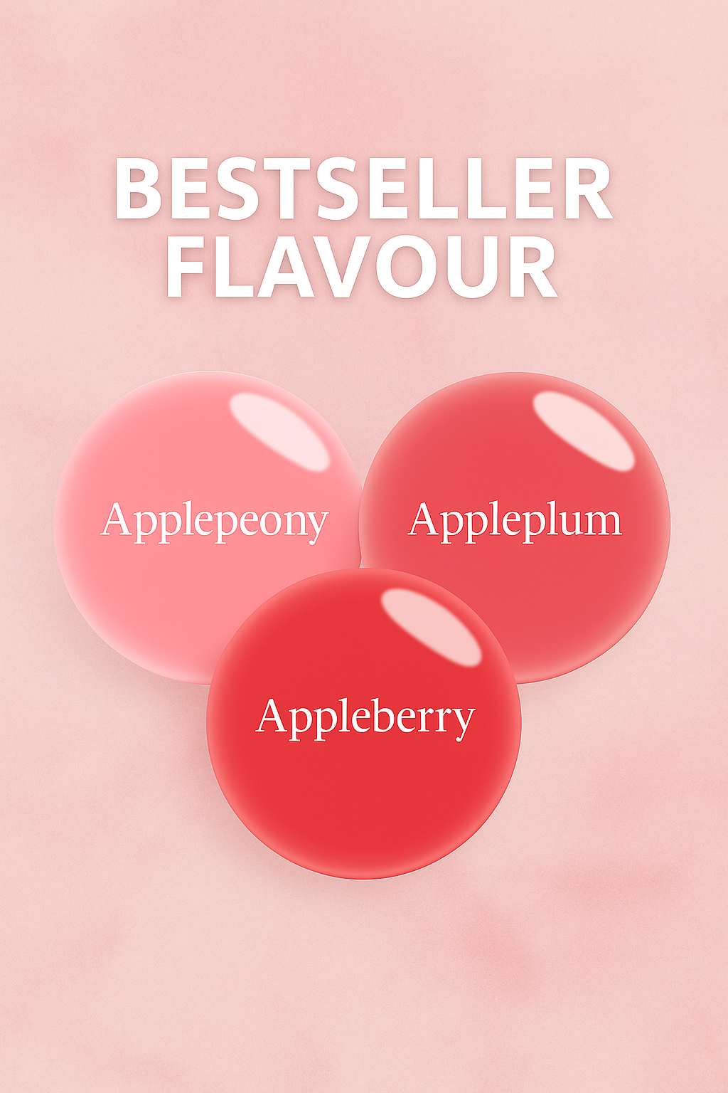 Korean Apple Lip Tint Stain Trio