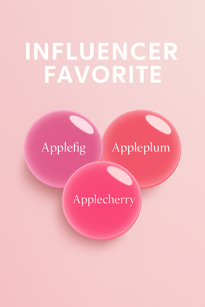 Korean Apple Lip Tint Stain Trio