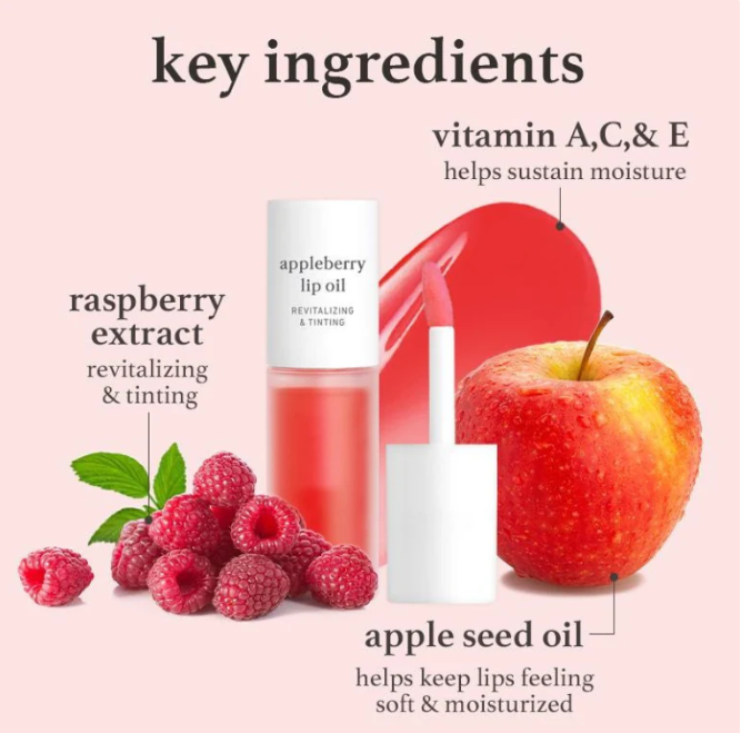 Korean Apple Lip Tint Stain Trio