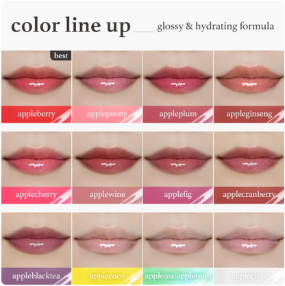 Korean Apple Lip Tint Stain Trio